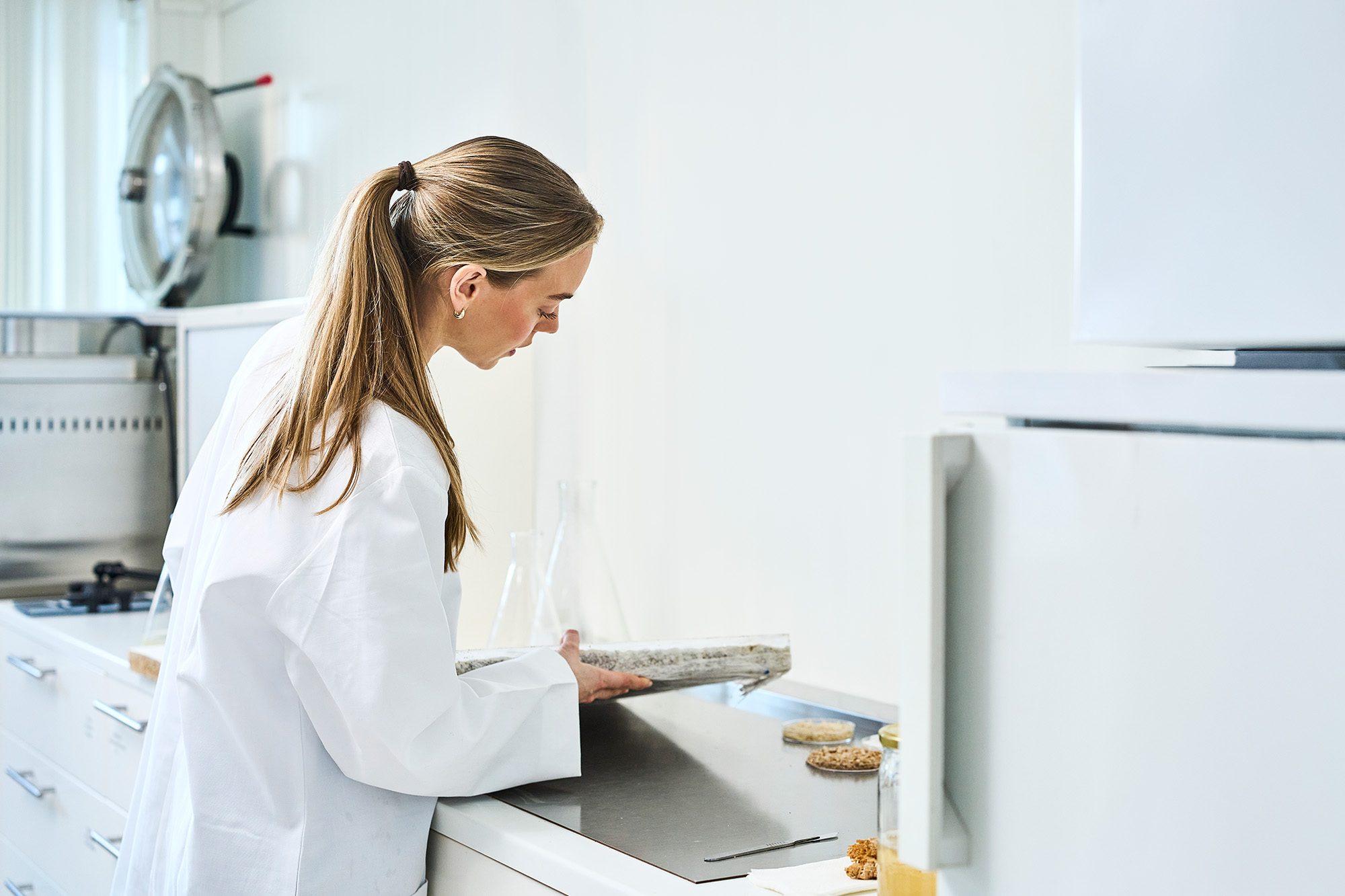 Maria Johansen talks enthusiastically about tunicates.